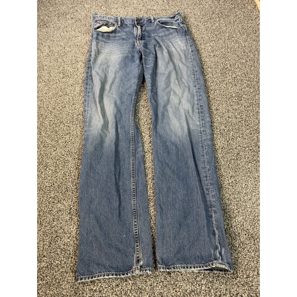 Polo Ralph Lauren 867 Classic Straight Jeans Men's Size 34X34 Blue
